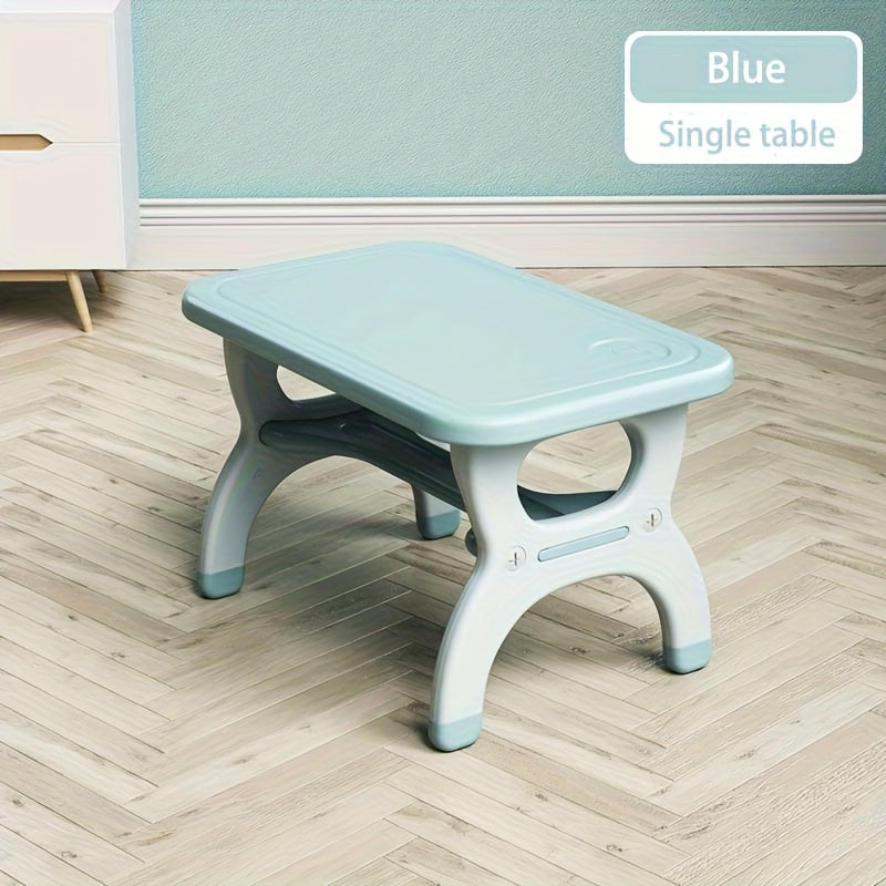 Single Table\u002FTable-Chair Set, Children's Desk and Chair, Study Desk for Boys and Girls, Kindergarten Play Table